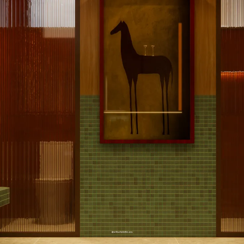 Banheiro Horse miniatura 5